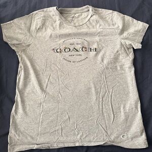 Coach Gray T-Shirt Size M